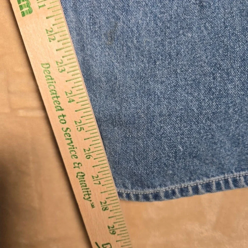 Walls Vntg Denim Overalls Mens 46x30 Carpenter Bib Workwear 90s USA. 892